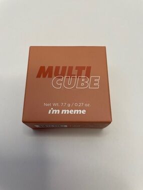 NIB I'm Meme Multi Cube Cosmetic Palette.  #03 Baked Ginger.